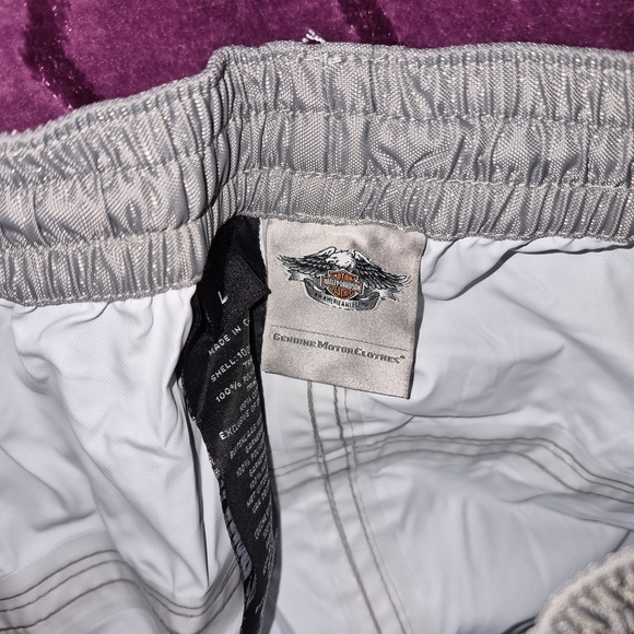 Harley Davidson Womens Mid Point Colorblock Water Proof Rain Suit Size Large - Picture 9 of 10